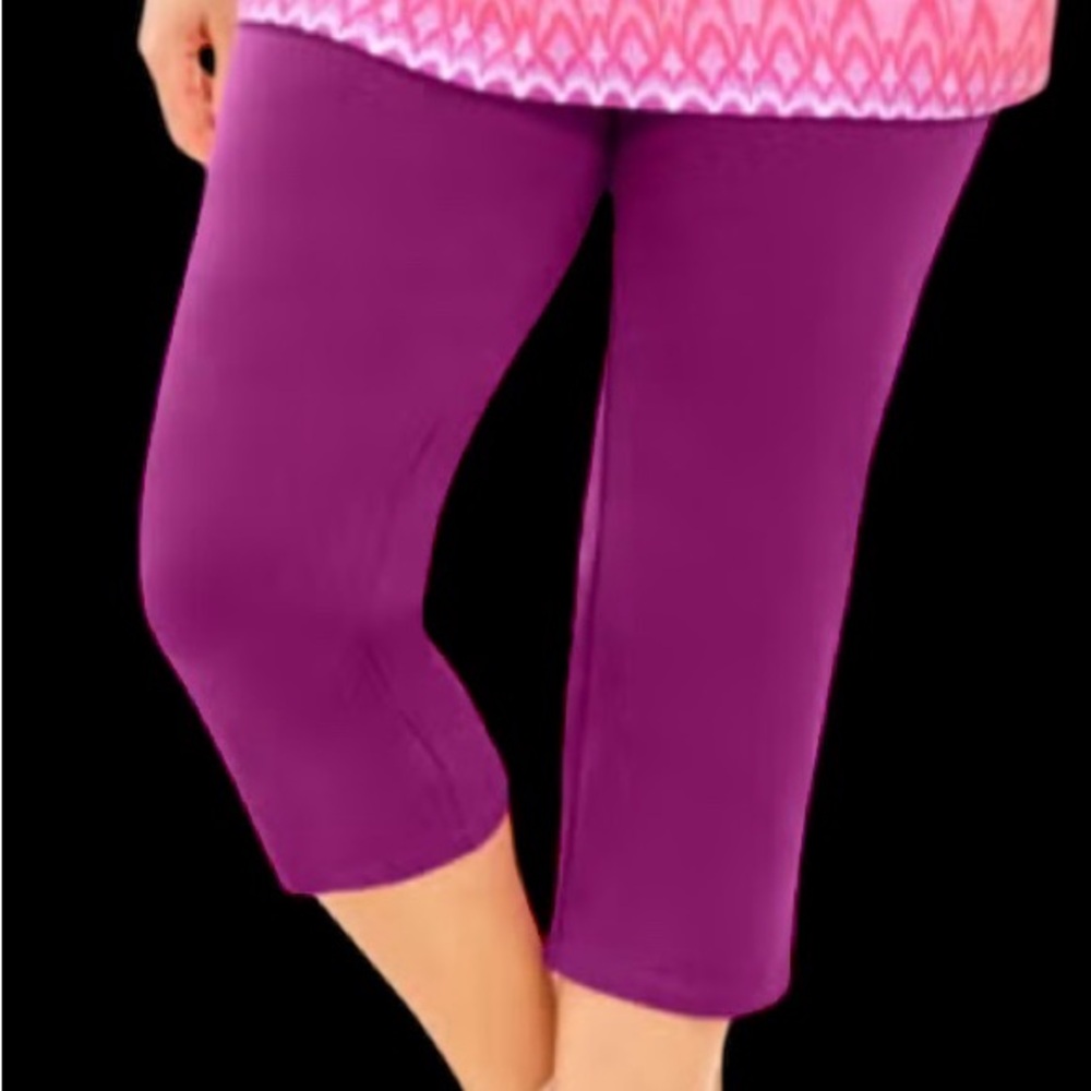 LNC Catherines Berry Pink Suprema Capri Leggings (4x shirt sold separately)